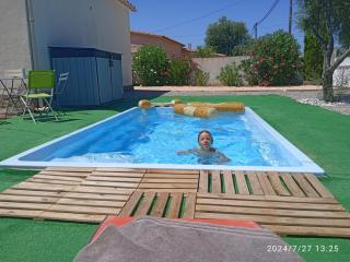 MB1-House with big garden ,SWIMMING-POOL, & Barbacue in Roses - Roses - 0