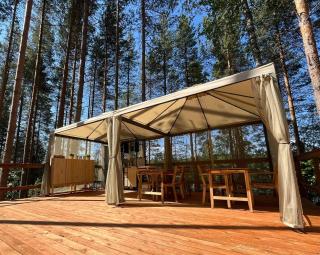 Tree Tents At Alaska Glamping Linnansaari - 5
