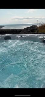 Bay View shepherds hut with hot tub - Llanfair - 8