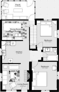 Cozy Copper Cabin Lodge - 7