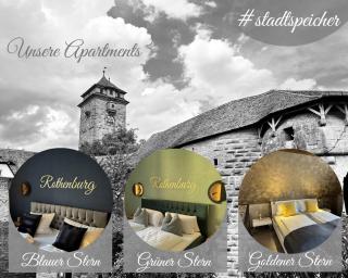 #Stadtspeicher - Blauer Stern das Apartment mitten in der Altstadt - Rothenburg ob der Tauber - 2