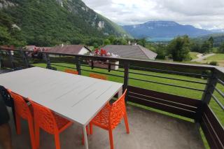 Comfortable Chalet - View of Lake Aiguebelette - Nances - 8