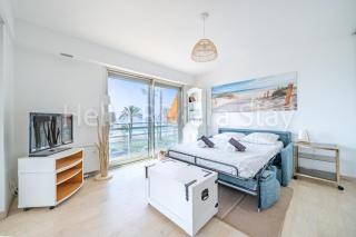 2P front de mer, parking, climatisation - Cagnes-sur-Mer - 4