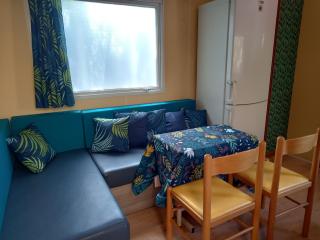 Mobil Home climatisé avec terrasse dans camping l'Escale, calme, à 20 mn à pied de la plage - 6