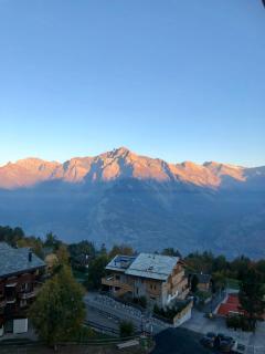 LE TORRENT, duplex au centre, calme avec deux chambres à coucher et terrasse vue montagne pour 4 personnes - Nendaz - 9