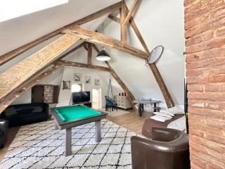 Loft Romantique - Balnéo - Billard - Massage - Verton - 1