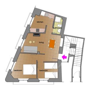 HomeySeville- Bright Apartment at Santa Cruz 6 pax, Parking Optional - Sevilla - 3
