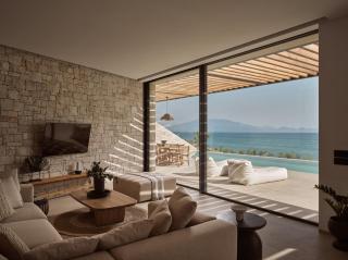 Esthesis Beachfront Villas, with Heated Pool, By ThinkVilla - Alykes - 3