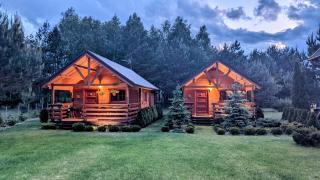 Domki Letniskowe Bory Tucholskie - Klimatyzacja Wifi Sauna Jacuzzi - Męcikał - 8