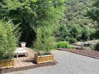 Chalet de luxe bord de riviere - Pont-de-Labeaume - 4