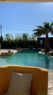 Studio piscine 2 personnes - Uchaux - 8