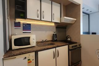 1 Ambiente con vista a plaza y mar con balcón - Mar del Plata - 5