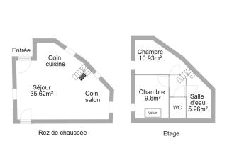 Gîte Gîtes de France 4/6 personnes à Chasseradès - 1