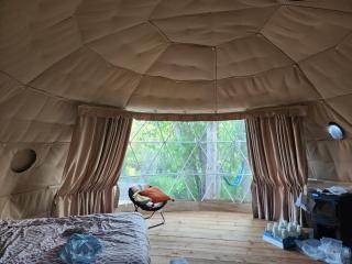 D4 Badlands Bunker Dome- 1 Queen Pet Friendly - Drumheller - 9