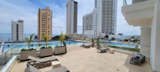 Stunning Infinity Pool, Balcony, steps from Walled City & Marbella Beach - 9