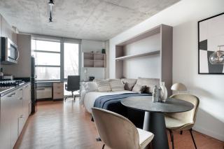 Lincoln Park Studio w WD Lounge nr L CHI-607 - Chicago - 0