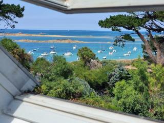 Maison vue mer à 100 m de l'eau - Trélévern - 8