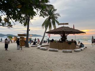 Patong Vacation Rentals - Located in the Heart of Patong, Studio Apartments walking distance to the beach, King Bed, Kitchen, Private Bathroom, Seating Area, 65" Smart TV with Free WIFI - 4