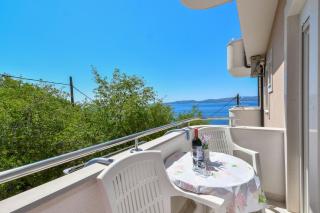 Apartment in Pisak with sea view, balcony, air conditioning, Wi-Fi (4871-2) - 2