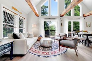 Waterfront Access with Kayaks Private Deck and a Firepit - 7