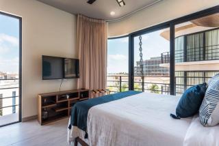 Luxury 1BR 1BA Ocean view from Balcony and Rooftop - Playa del Carmen - 2