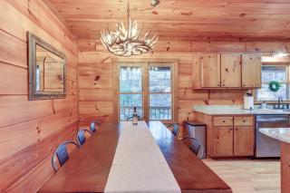 Secluded Cherry Log Cabin with Hot Tub and Swings! - Cherry Log - 3