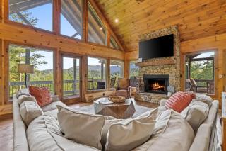 Surreal Views Outdoor Fireplace Pool Table Hot Tub - Epworth - 8