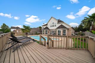Lake Houston Getaway Pool Spa Lake Front - Humble - 9