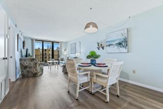 Ocean View with a beachfront pool at Ocean Trillium Condo ~ 701 - New Smyrna Beach - 2