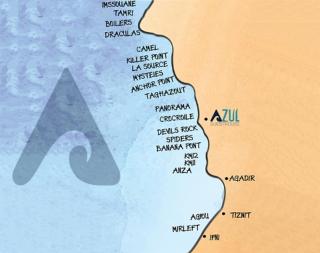 Appartement baie Anza Agadir Spot Surf - 9