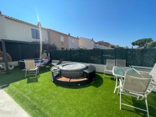 Studio 2 personnes jardin terrasse jacuzzi a 2km des plages - Fréjus - 0