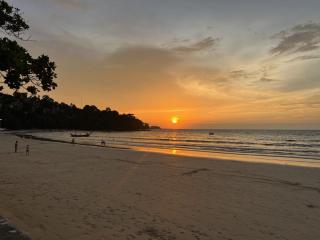 Patong Vacation Rentals - Located in the Heart of Patong, Studio Apartments walking distance to the beach, King Bed, Kitchen, Private Bathroom, Seating Area, 65" Smart TV with Free WIFI - 1