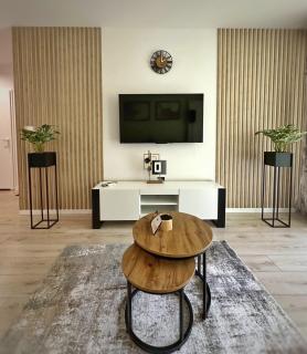 Apartament Whiteblue Kołobrzeg z dużym ogródkiem - 100 m od plaży! Whiteblue Kolberg Apartment mit großem Garten - 100 m vom Strand entfernt! Whiteblue Kołobrzeg Apartmán s velkou zahradou - 100 m od pláže! - Colberga - 3