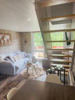 Duplex T3 6,8 pers Vue sur les pistes Isola 2000 - Isola - 6
