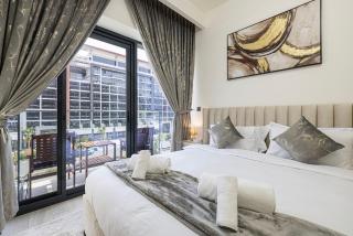 Modern Studio with Terrace Near Burj Khalifa - Dubai - 9