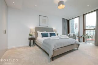 Portico Residences - Beautiful 2 bed apartment with Pool in Nine Elms - Londra - 4