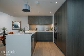 Portico Residences - Beautiful 2 bed apartment with Pool in Nine Elms - Londra - 3