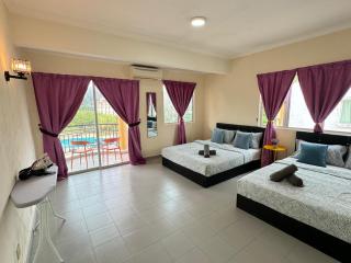 Penthouse Desaru Beach 5G Wifi Netflix Pool View - Bandar Penawar - 1