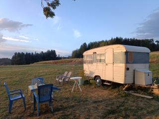 Caravane Vintage Atypique avec jacuzzi à la campagne - Sauvessanges - 1