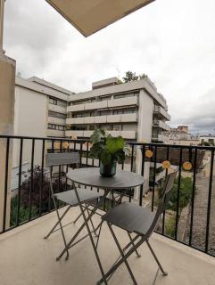 Charmant studio avec balcon et vue Tour Eiffel - París - 7