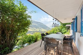 Chalet with a breathtaking view - Gruyère region - Crésuz - 4
