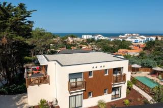 Villa Camélia Rose Vue mer et jacuzzi - Lacanau - 0