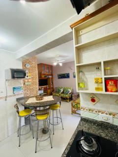 Apartamento com acesso a pé a Santa Rita - Enseada - Ubatuba - 1