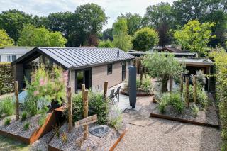 Modern ingericht chalet op groen park op de Veluwe - Epe - 0
