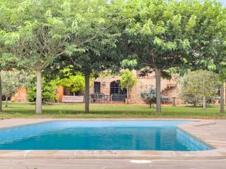Espectacular casa de vacaciones en el campo con piscina, BBQ y WIFI de alta velocidad - Crespiá - 7