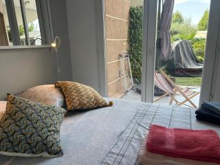 Joli studio climatisé avec Jardin dans résidence avec piscine - Antibes - 4