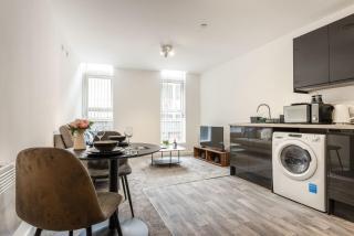 Contemporary 1 Bedroom Apartment in Central Sheffield - Sheffield - 9