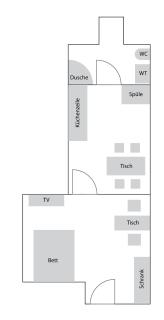 Ferienwohnung Wernigerode Zentrum 2 - 8