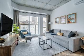 1CH - Rooftop pool - Kitchen - Smart TV - Gym - 750m QC - Quebec City - 6