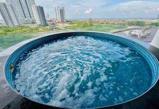 Georgetown Sea View 5min to Gurney & Straits Quay With Netflix TV Game for 5 Pax - 8